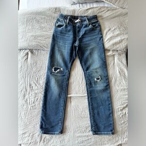 Youth Boys Gap Distressed Denim Jeans